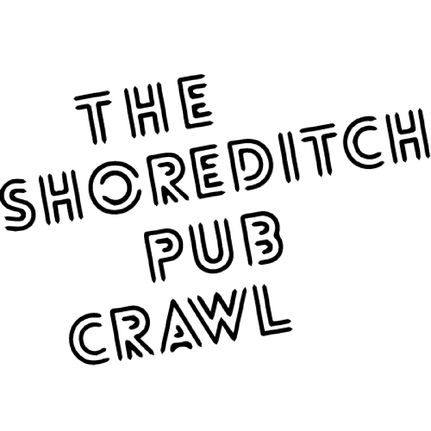 shoreditch pub crawl logo